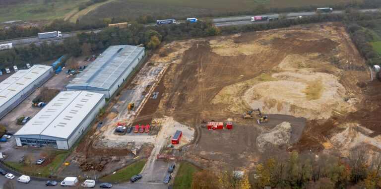 Work starts on new £8.8m council depot in Grantham