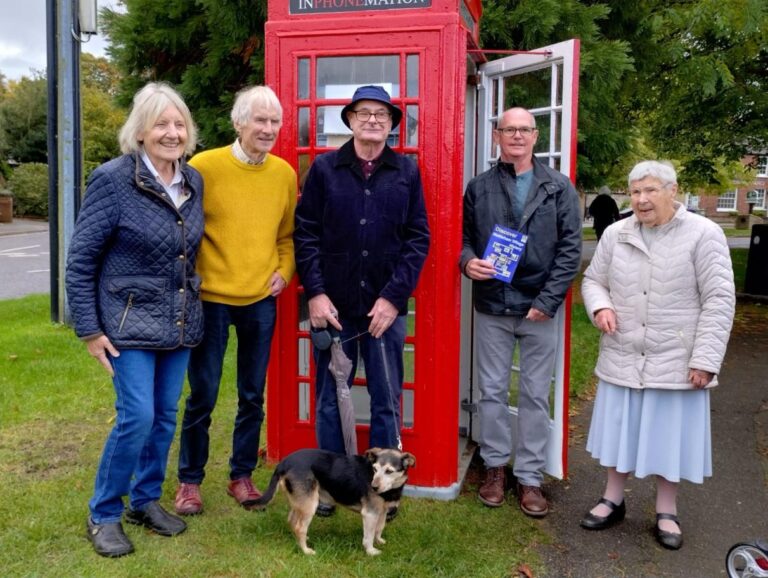 Nettleham visitors invited to call into new phone box info hub