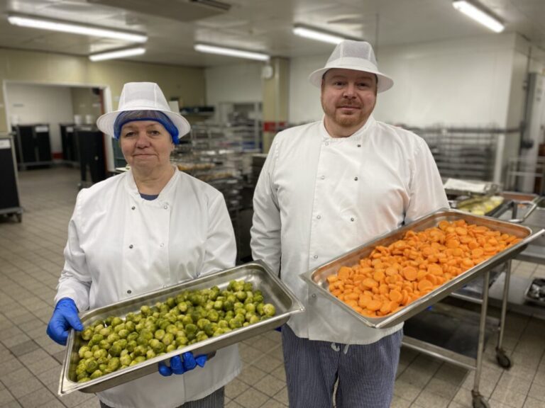 Meet the teams at Lincolnshire hospital kitchens getting ready for Christmas