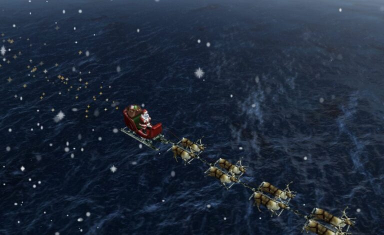 NORAD Santa Tracker: Track Santa and his reindeer right here!