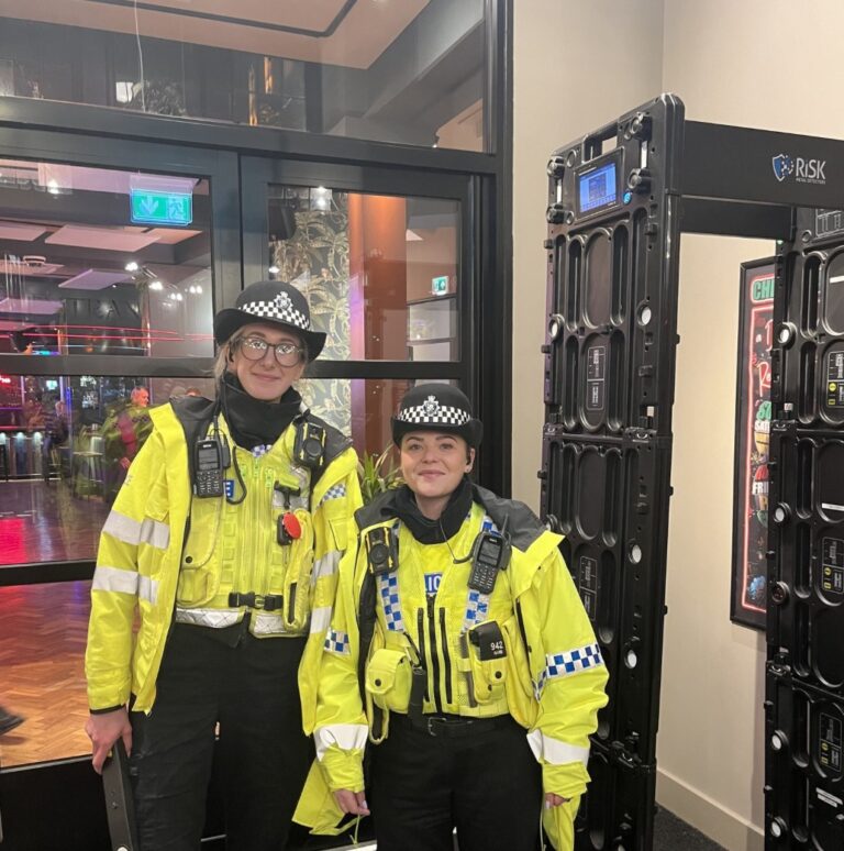 Police deploy knife arch at Skegness venues